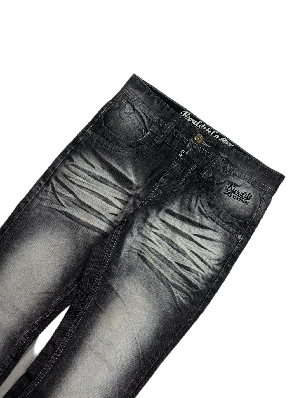 Crazy Washed Denim Grey (XS)