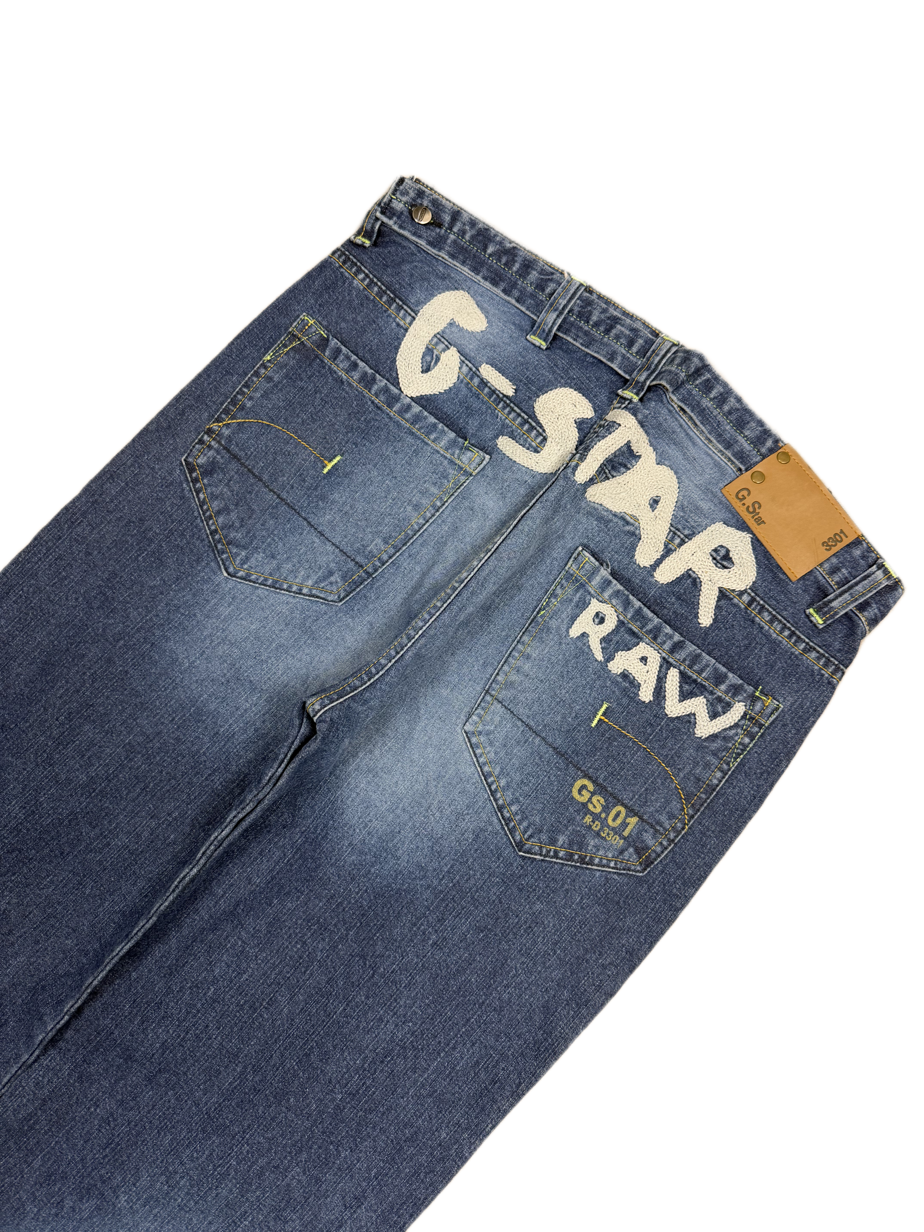 G-Star Radar Low Loose Backprint Jeans (L)